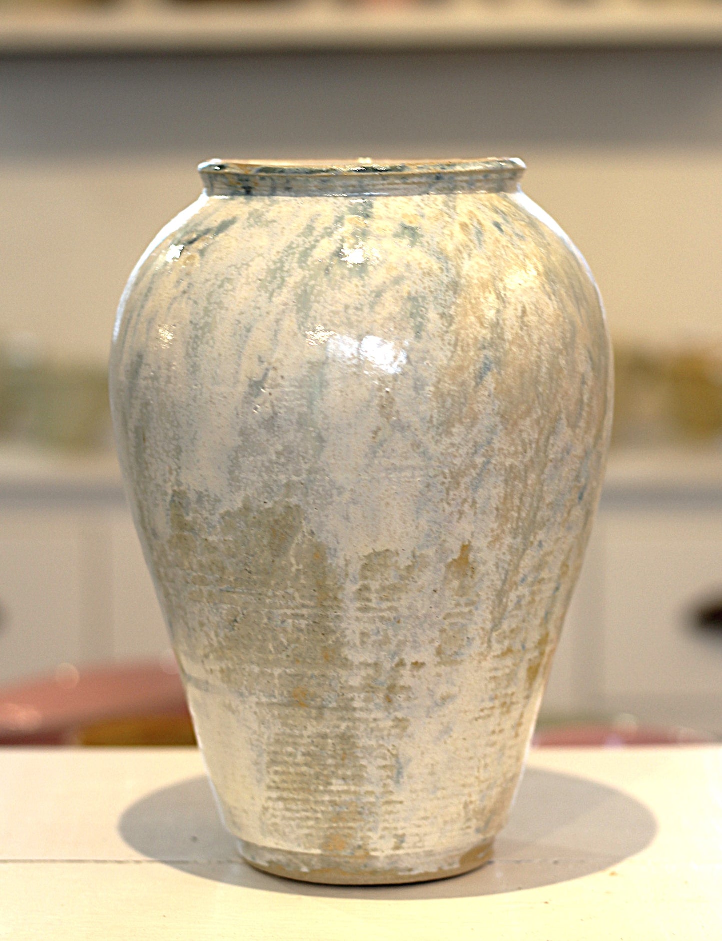 Blue vase