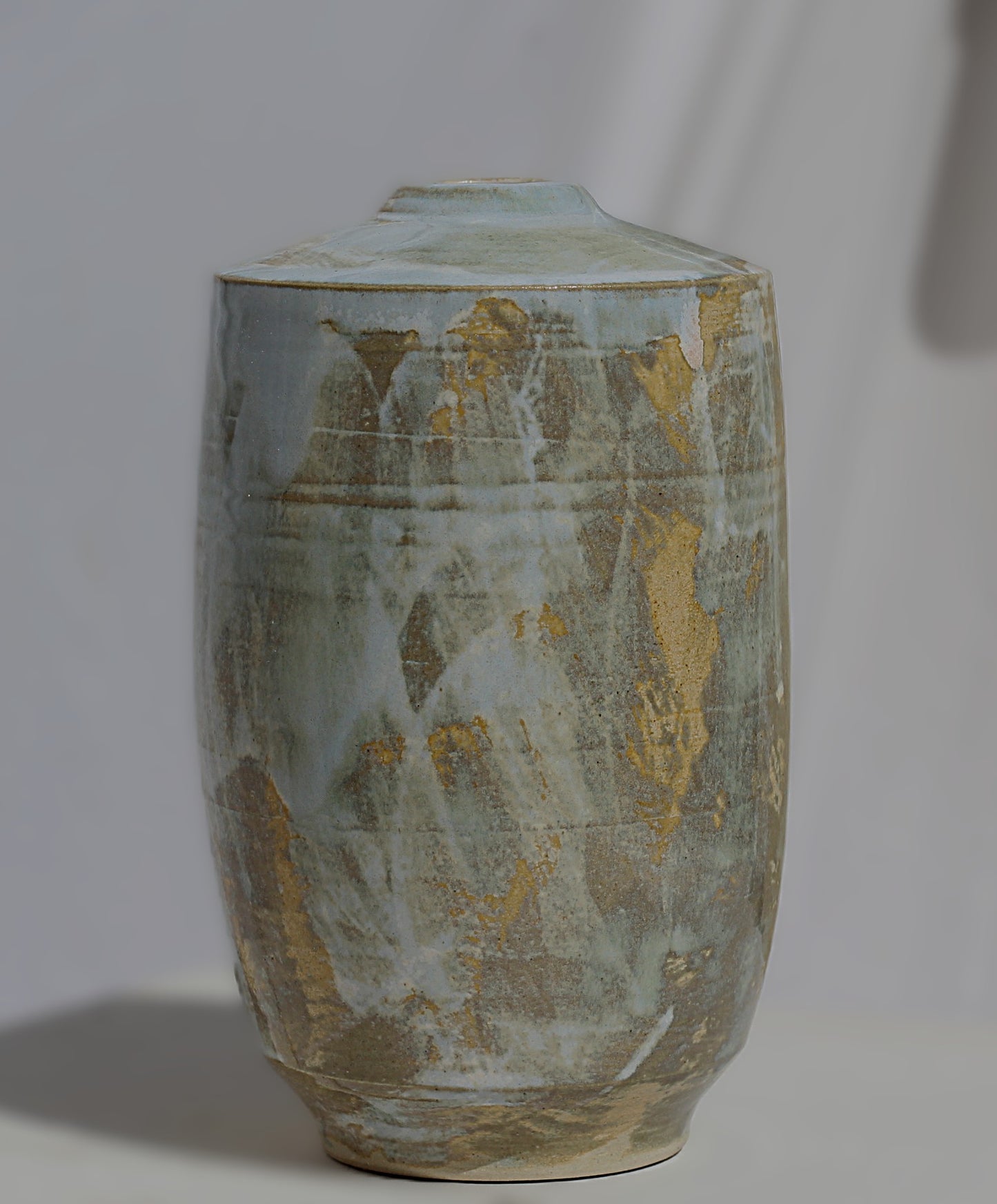 Blå vase
