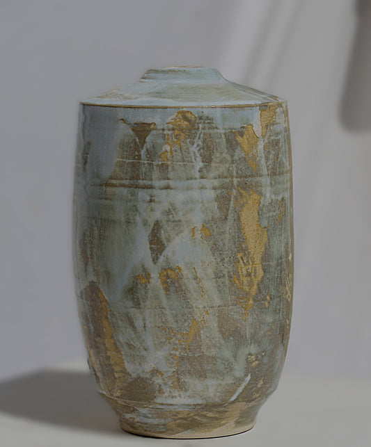 Blå vase